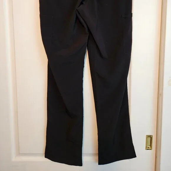 EUC Womens EDS Essentials Cargo Scrub Pants Black Medium Tall DK005T - Picture 7 of 7